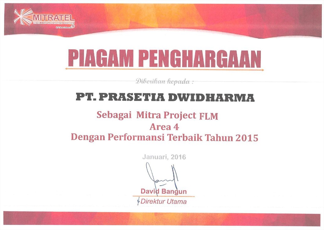 Piagam Penghargaan